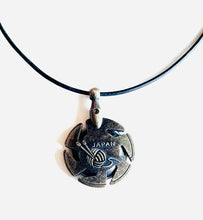 Load image into Gallery viewer, Yarn Cutter Pendant on Leather