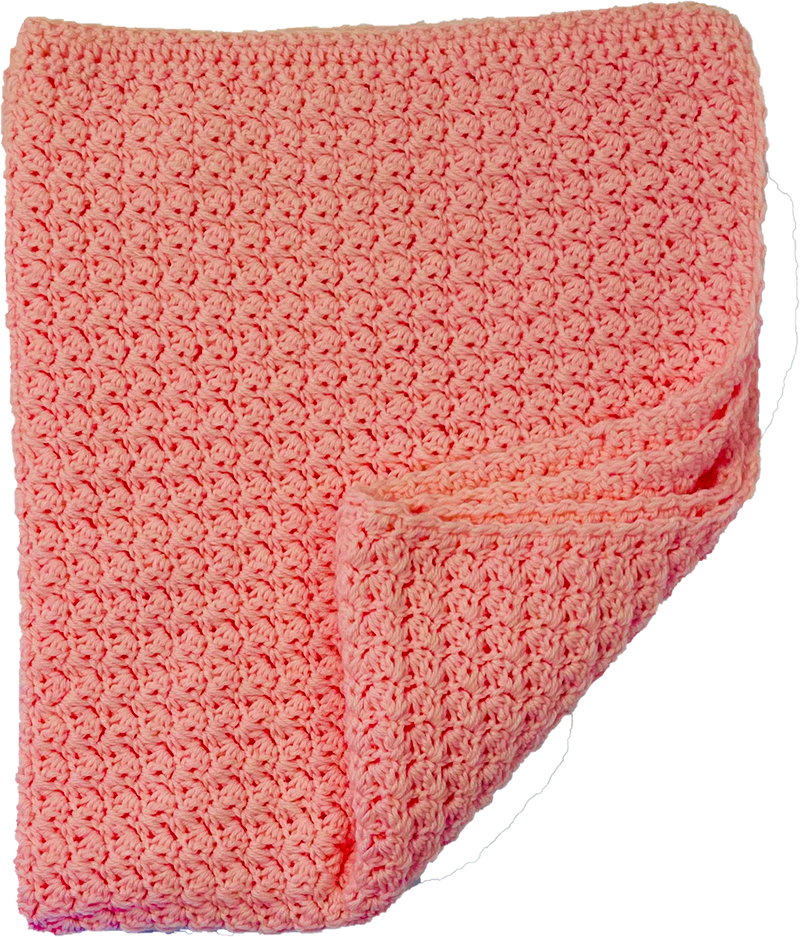 Crochet an Easy Baby Blanket - Free Pattern - Left in Knots