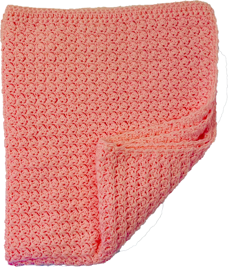 Crochet baby discount blanket with holes