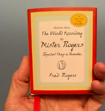 Load image into Gallery viewer, The World According to Mr. Rogers - By Fred Rogers (BEST SELLER)