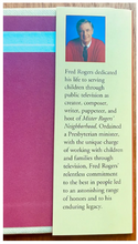 Load image into Gallery viewer, The World According to Mr. Rogers - By Fred Rogers (BEST SELLER)