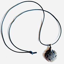 Load image into Gallery viewer, Yarn Cutter Pendant on Leather
