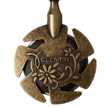 Load image into Gallery viewer, Yarn Cutter Pendant on Leather